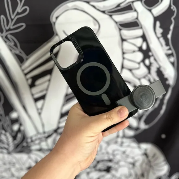 Iphone 13 Pro Max Black Popsocket Case - Picture 3 of 3